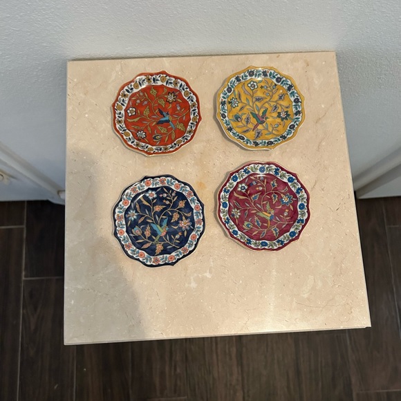 Set of 4 Silk Road Takahashi San Francisco coasters/small plates. - Picture 5 of 6